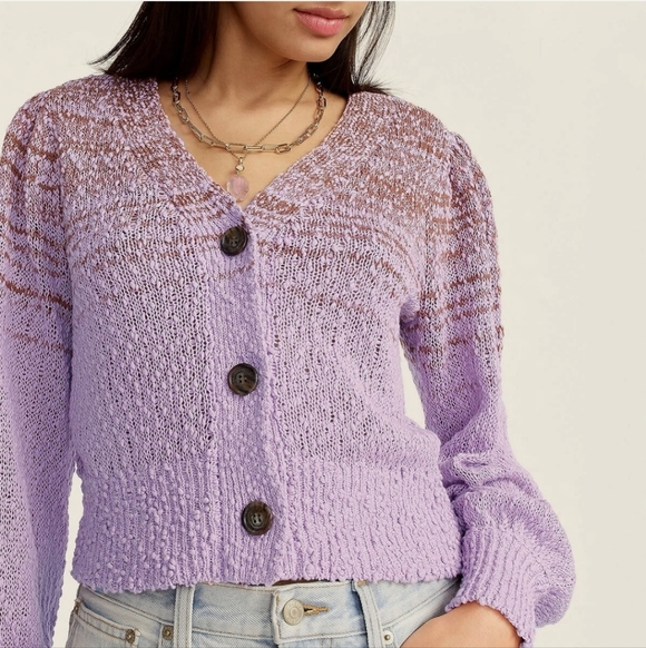 J. Crew Sweaters - J Crew Reversible Space-Dyed Cardigan Sweater in Dusty Mauve S